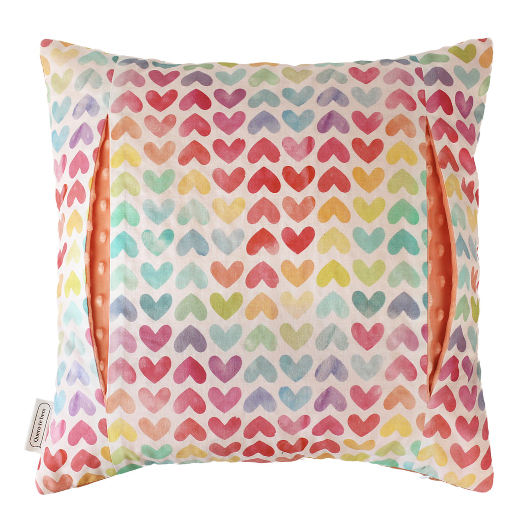 Corações arco íris