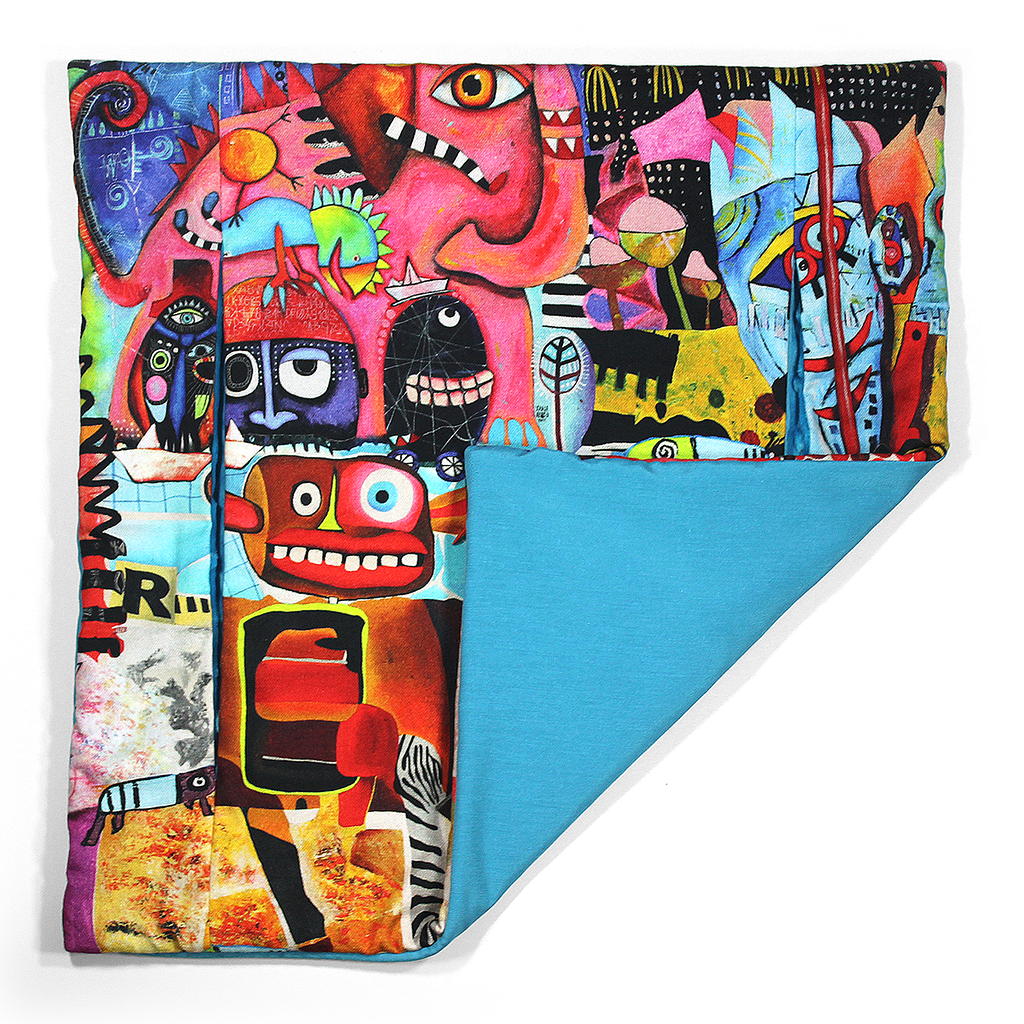 Monstrinhos de rua azul